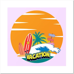 Vacation Posters and Art